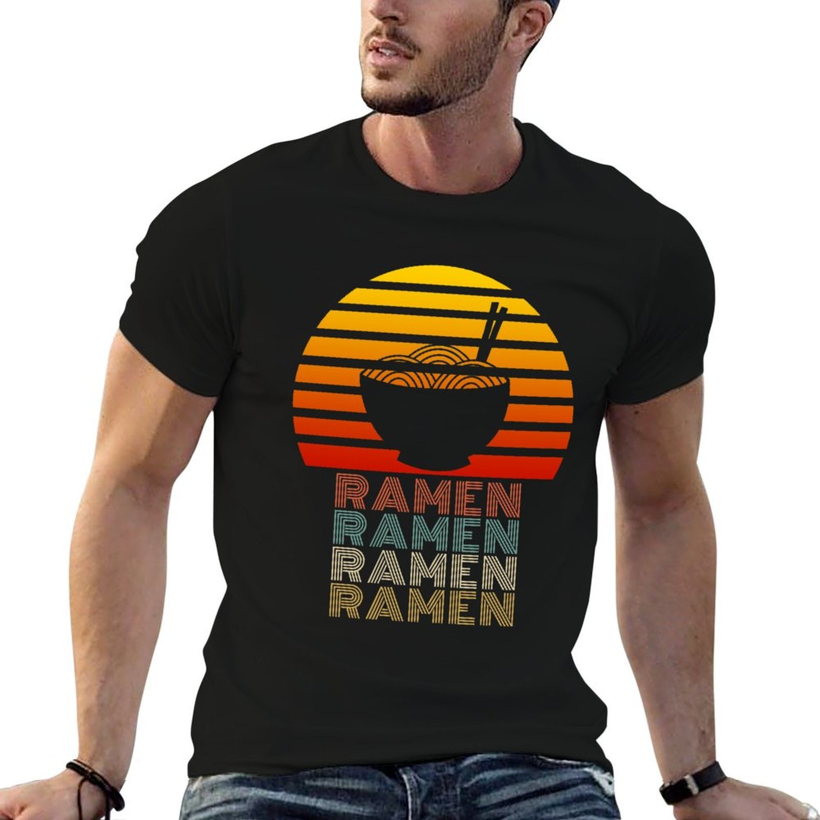 Japanese Daily Lifestyle - T-shirt in stile retrò vintage per