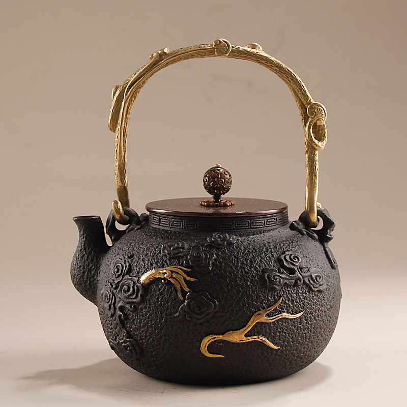 Teiera in ghisa da 1,2L con mo - Cast Iron Tetsubin recensione e prezzo