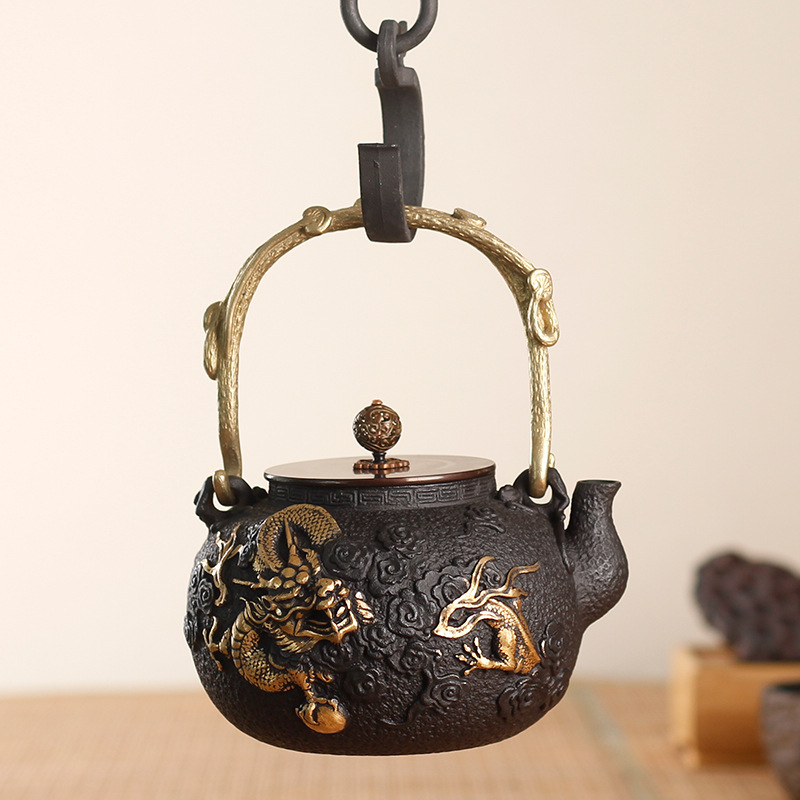 Teiera in ghisa da 1,2L con mo - Cast Iron Tetsubin recensione e prezzo