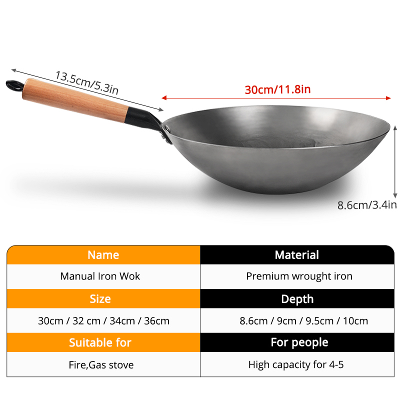 Cinese ferro Wok fatto a mano  - Cast Iron Tetsubin recensione e prezzo