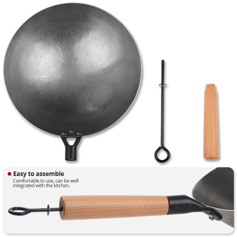 Cinese ferro Wok fatto a mano  - Cast Iron Tetsubin recensione e prezzo