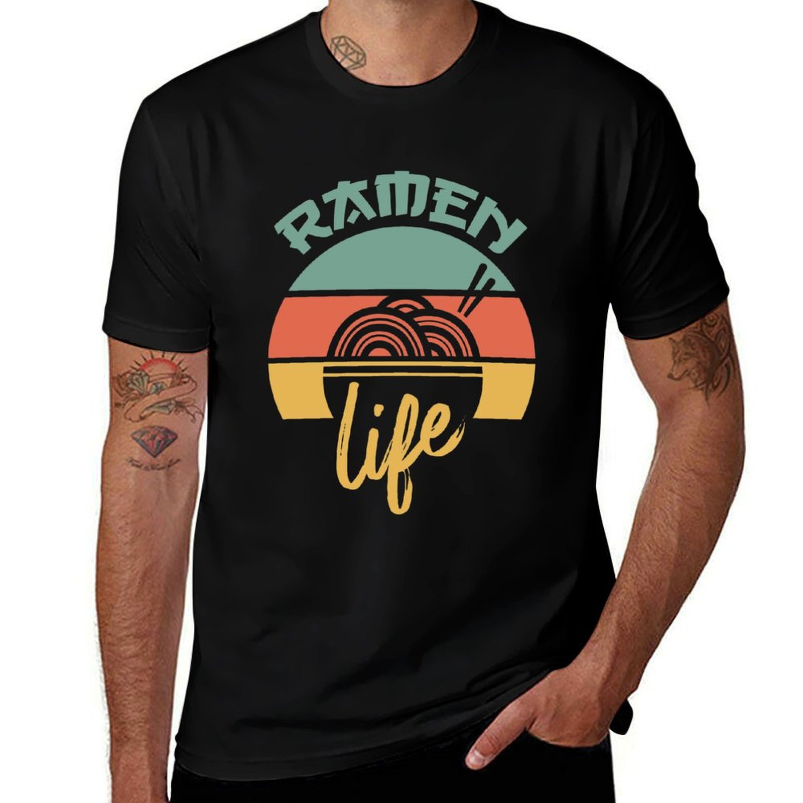 T-shirt vintage retrò per aman - Japanese Daily Lifestyle recensione e prezzo